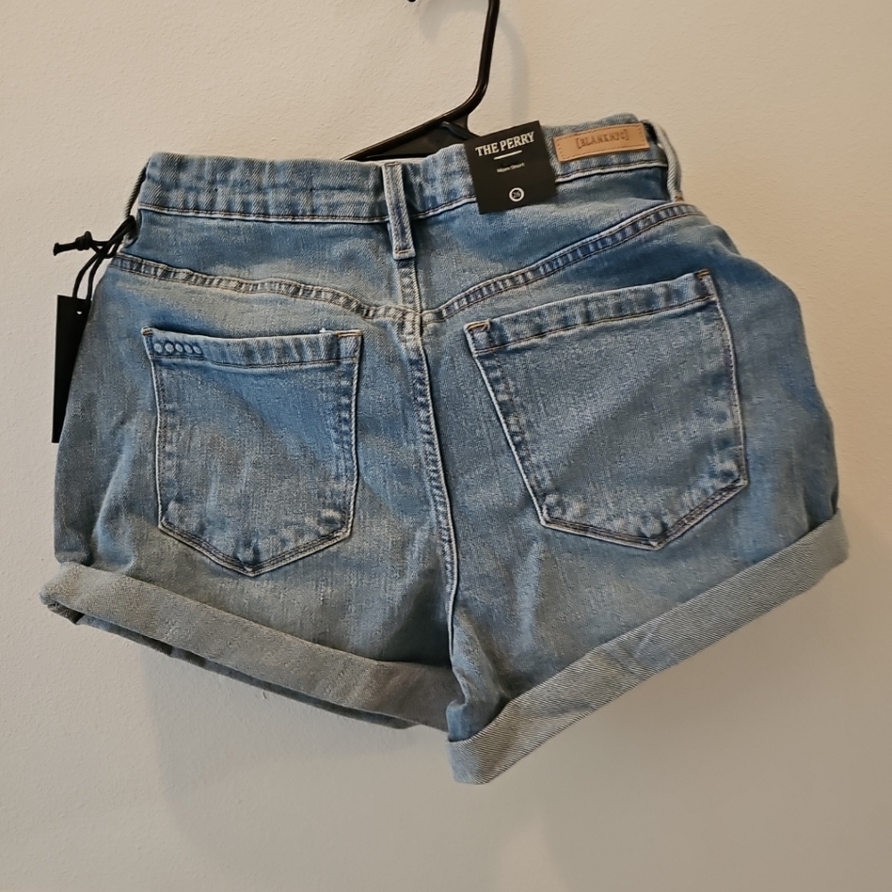 Blank nyc cuffed jean shorts